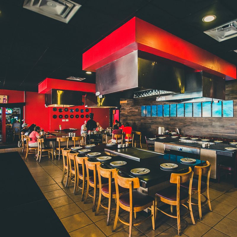 Burlington, NC Restaurant for sale: The only Japanese Steakhouse in Town located in the main center of town with all major hotels and shopping center.